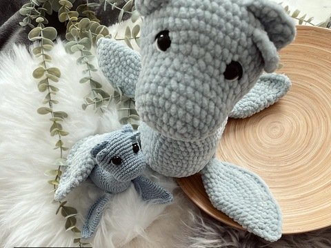 Häkelanleitung Dinosaurier - Plesiosaurus Nanami - deutsch