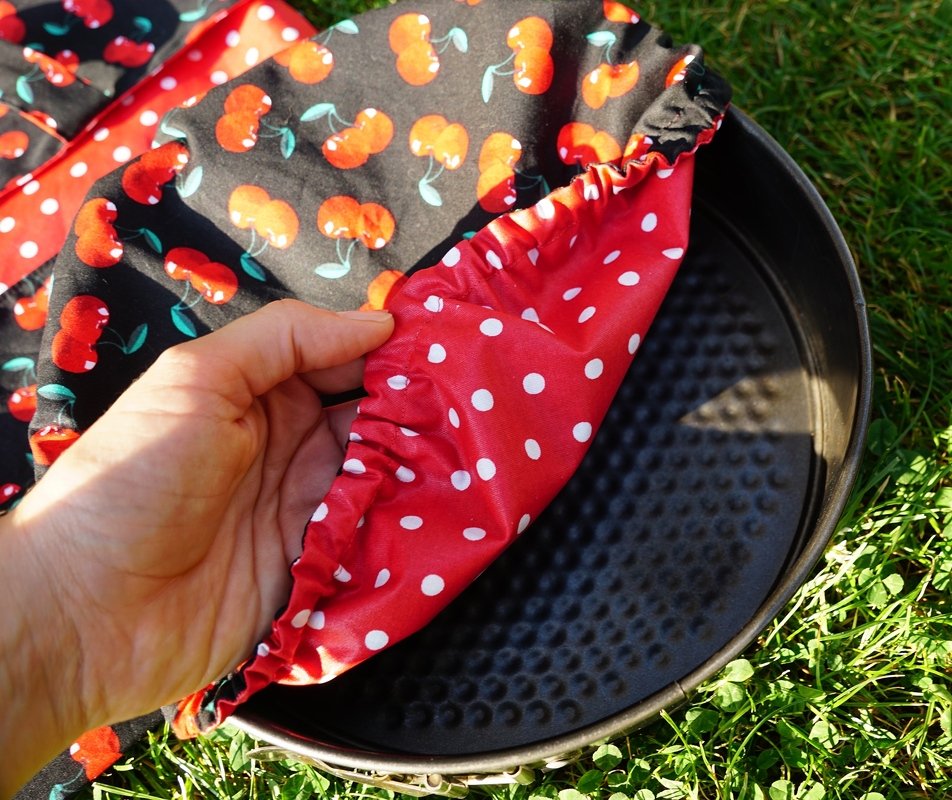 Kuchentasche mit Abdeckung nähen - Bild 2