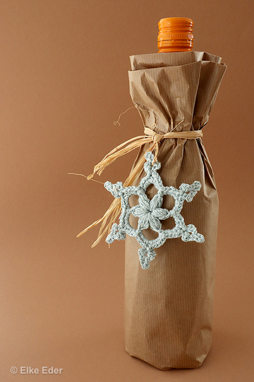 Sparset Schneeflocken "Lucy, Leni und Lilly" - Häkelanleitung