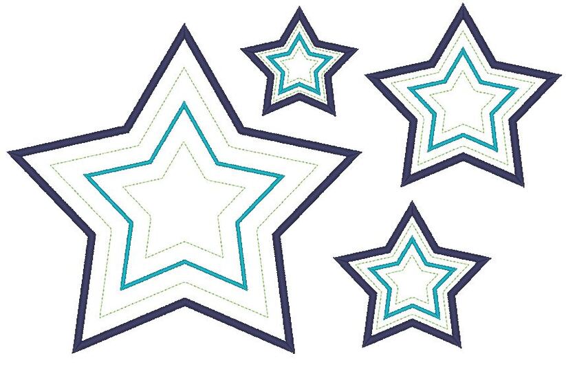 Stern Stickdatei
