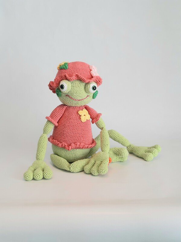 Häkelanleitung Frosch "Bärbel" - Bild 7