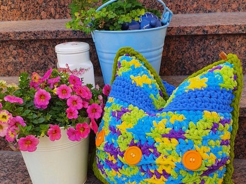 Kissenhülle "Gute Laune"