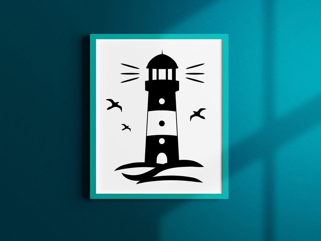 Plotterdatei „Leuchtturm“ - Bild 2