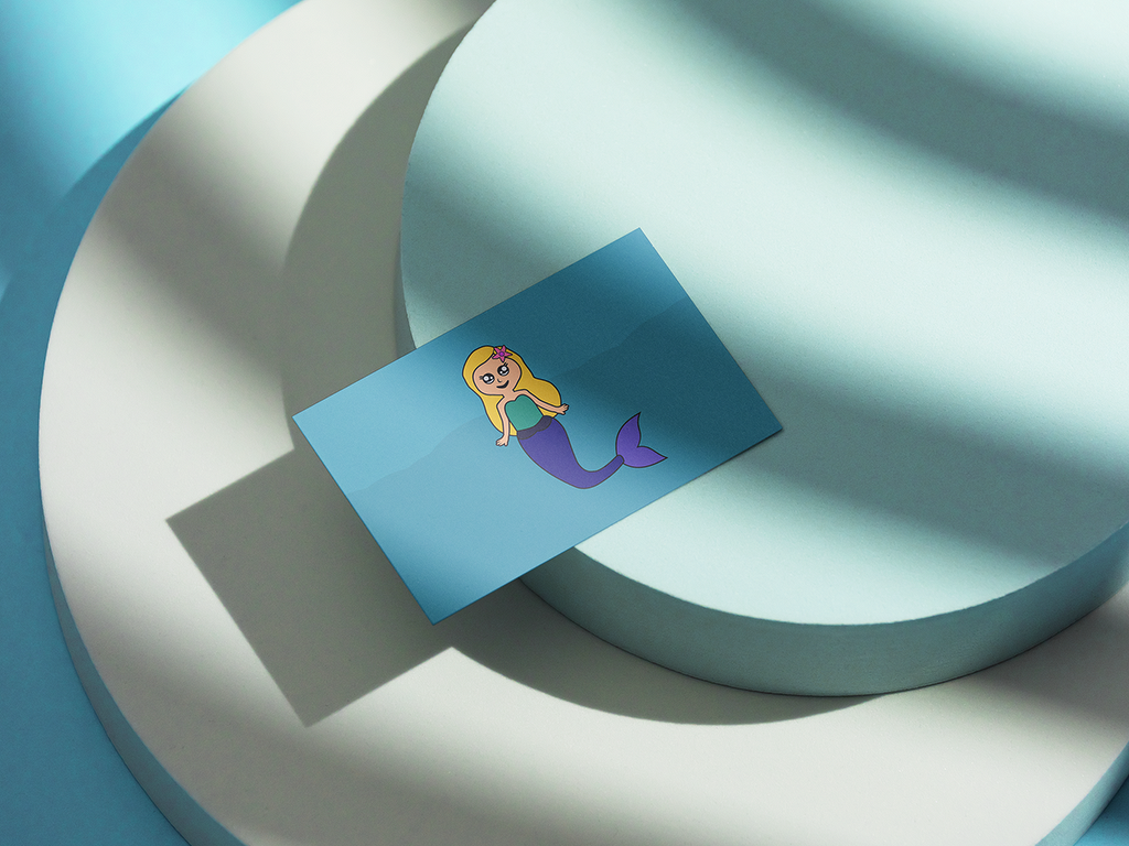 Plotterdatei „Meerjungfrau“