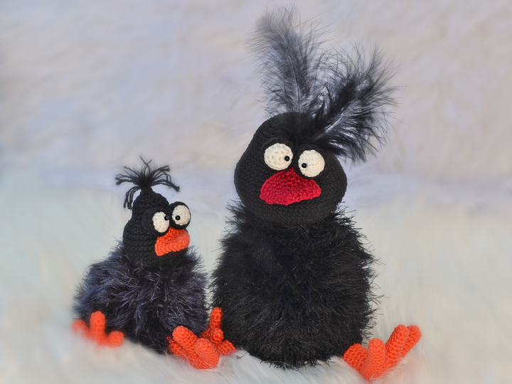 Glupschis Serie "Rabenküken" 2 Varianten