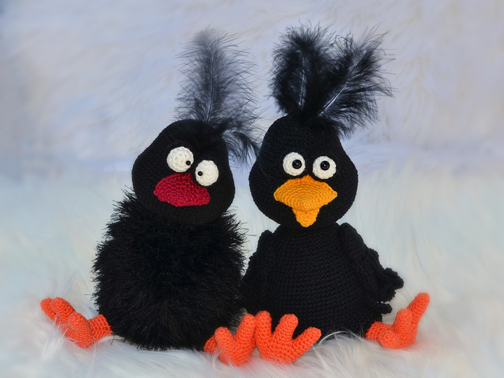 Glupschis Serie "Rabenküken" 2 Varianten