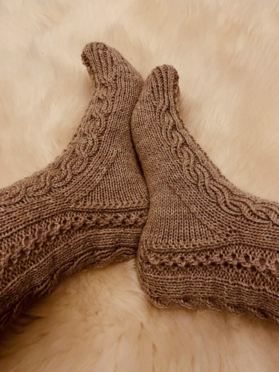 Socken "Wanderdüne" aus der Küsten Kollektion