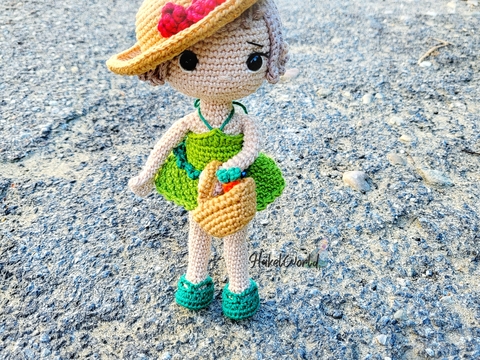 Häkelanleitung Puppe "Solea" | Sprache: Deutsch