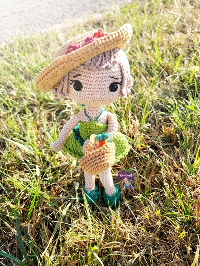 Häkelanleitung Puppe "Solea" | Sprache: Deutsch