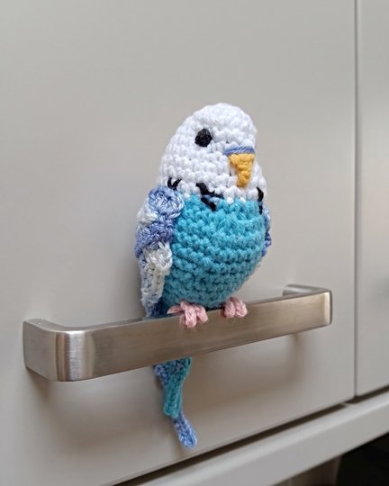 Budgie * Parrot. Crochet pattern
