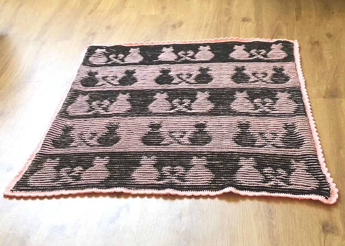 Katzendecke Illusionsstricken