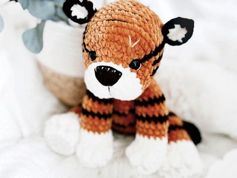 Häkel - Anleitung Tiger Noah *Amigurumi* Sprache: Deutsch
