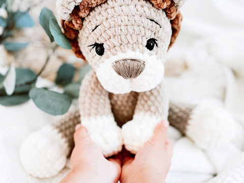 Häkel - Anleitung Löwe Nuri *Amigurumi* Sprache: Deutsch*PDF*©