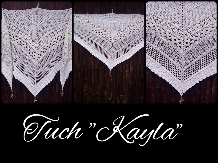 Häkelanleitung - Tuch "Kayla"