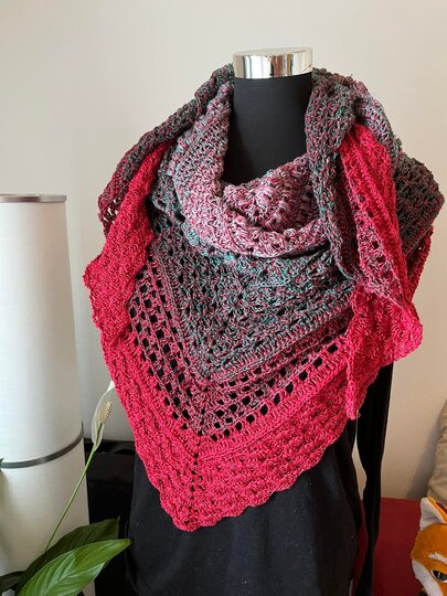 Häkelanleitung - Tuch "Kayla"