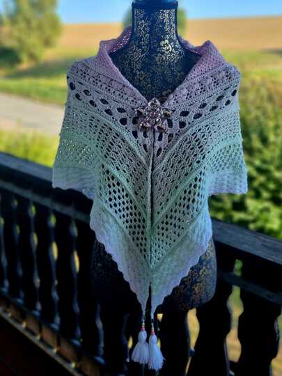 Häkelanleitung - Tuch "Kayla"