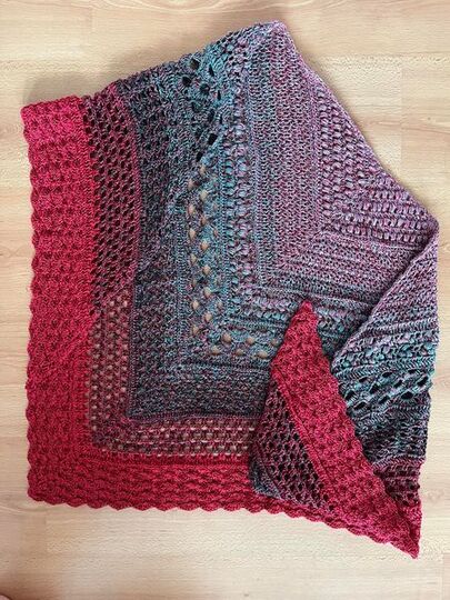 Häkelanleitung - Tuch "Kayla"