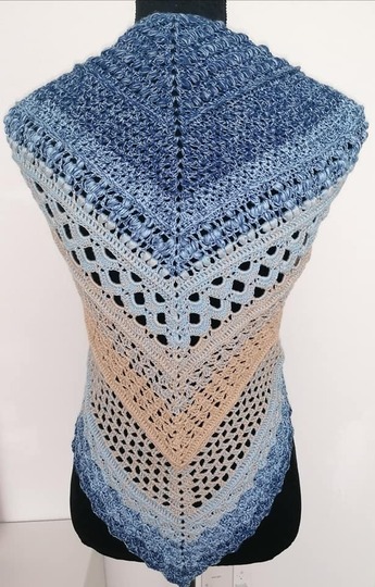 Häkelanleitung - Tuch "Kayla"