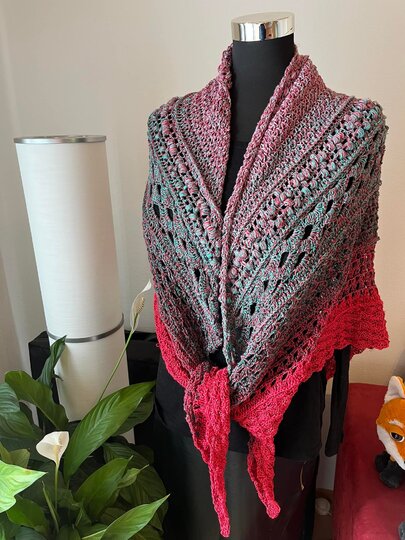 Häkelanleitung - Tuch "Kayla"