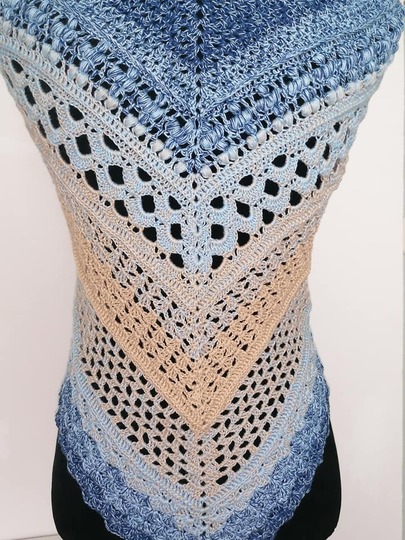 Häkelanleitung - Tuch "Kayla"