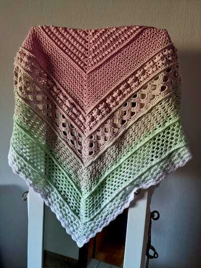 Häkelanleitung - Tuch "Kayla"