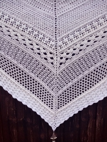 Häkelanleitung - Tuch "Kayla"