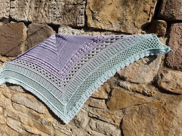 Häkelanleitung - Tuch "Kayla"