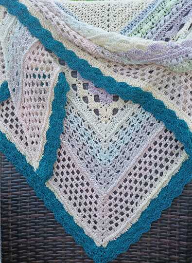 Häkelanleitung - Tuch "Kayla"