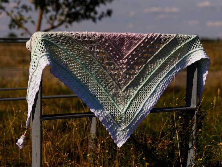 Häkelanleitung - Tuch "Kayla"