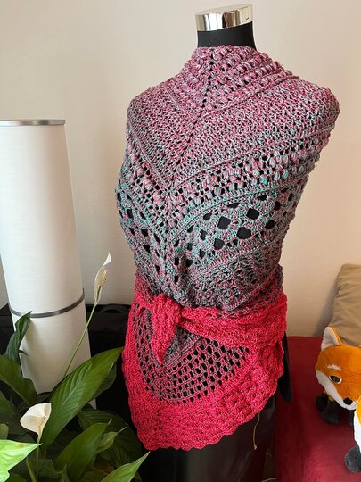 Häkelanleitung - Tuch "Kayla"