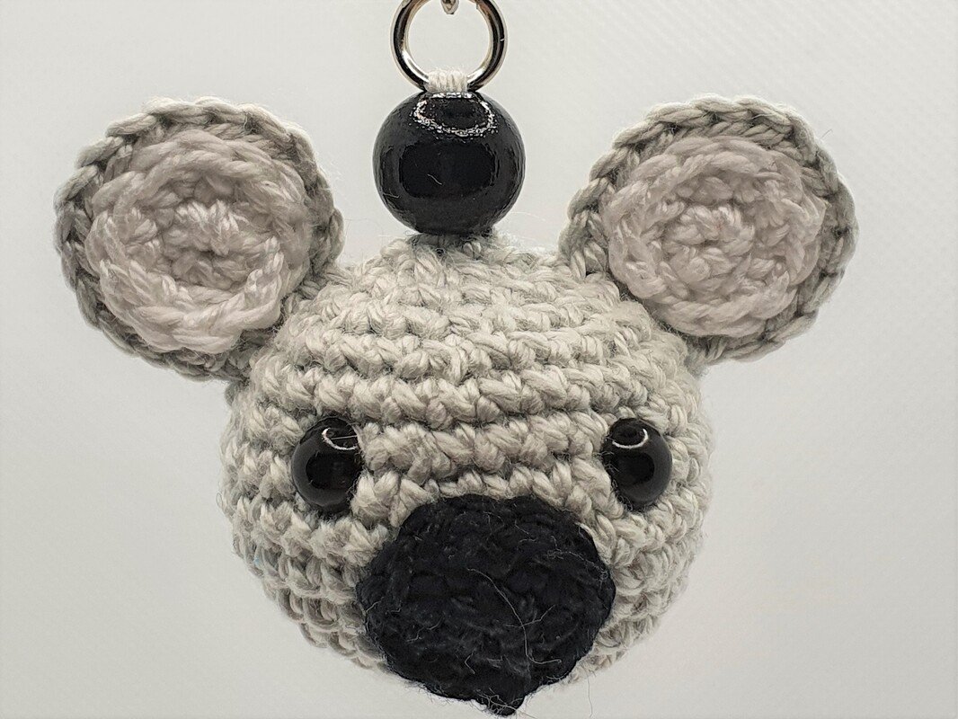 Häkelanleitung Koala Schlüsselanhänger häkeln DIY Amigurumi