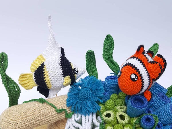 Underwater world with Claude and Wael - Crochetpattern