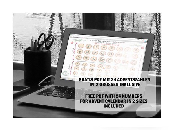 Artland House/s, Advent Calendar + PDF numbers