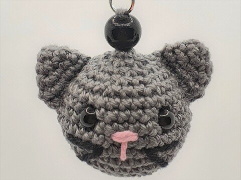 Häkelanleitung Katze Schlüsselanhänger häkeln DIY Amigurumi