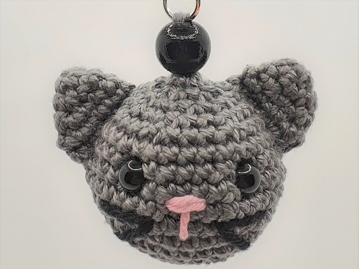 Häkelanleitung Katze Schlüsselanhänger häkeln DIY Amigurumi