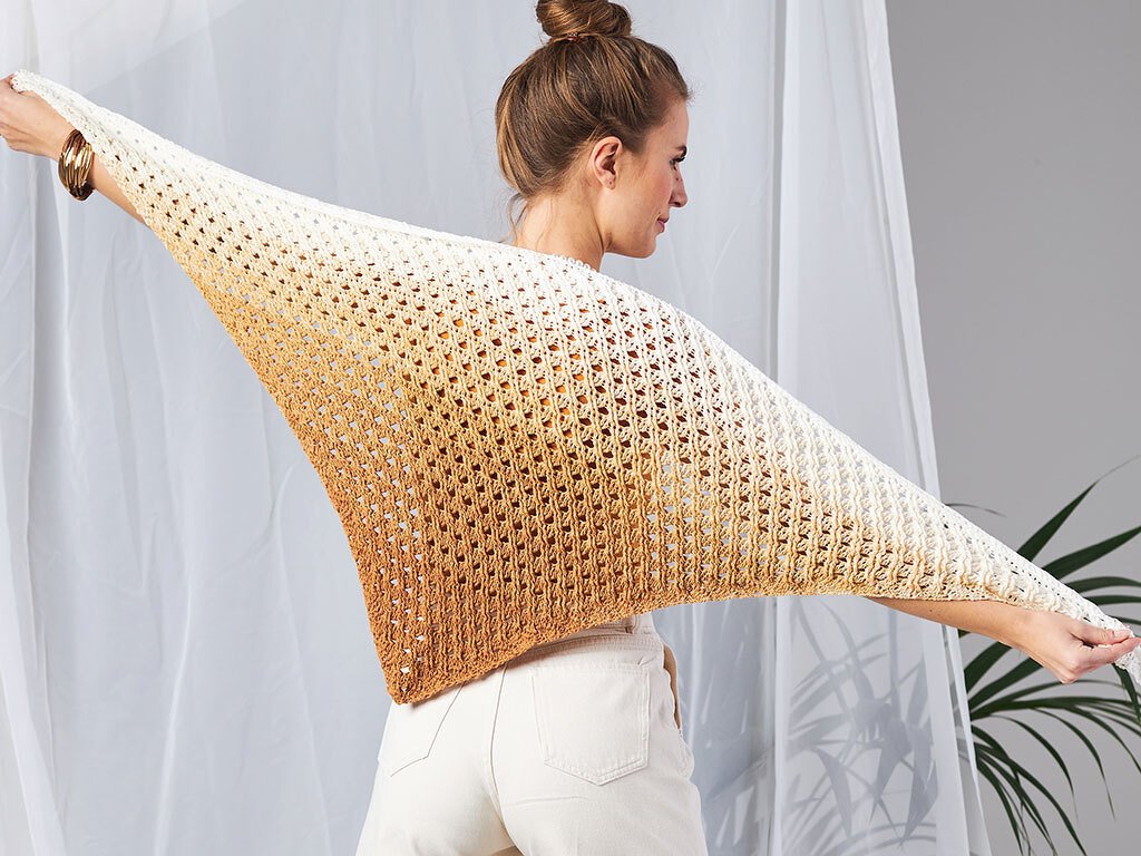 TUCH ZOPFMUSTER AB SPITZE