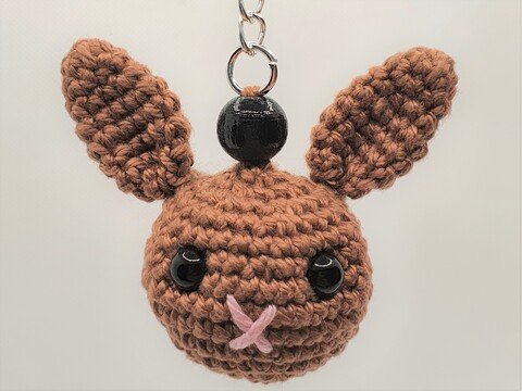 Häkelanleitung Hase Schlüsselanhänger häkeln DIY Amigurumi