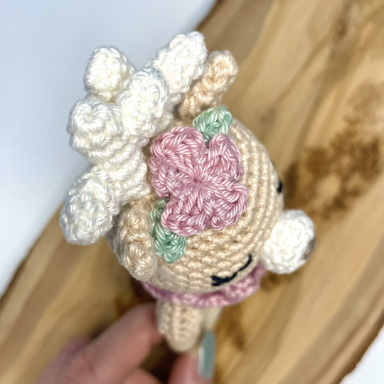 Häkelanleitung Beißring Reh Tilda und Sören