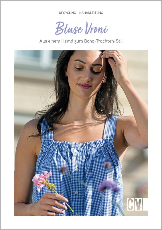 Upcycling Bluse Vroni | Vom alten Hemd zur Boho-Trachten-Bluse