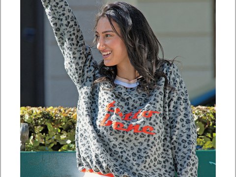 Sweatshirt nähen und aufwerten - Applikationen und Bündchen nähen // PDF