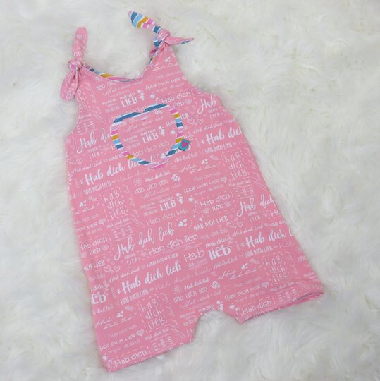 Babykleid MINIBELLA inkl. Sommerstrampler Gr. 50 - 92 inkl. AO