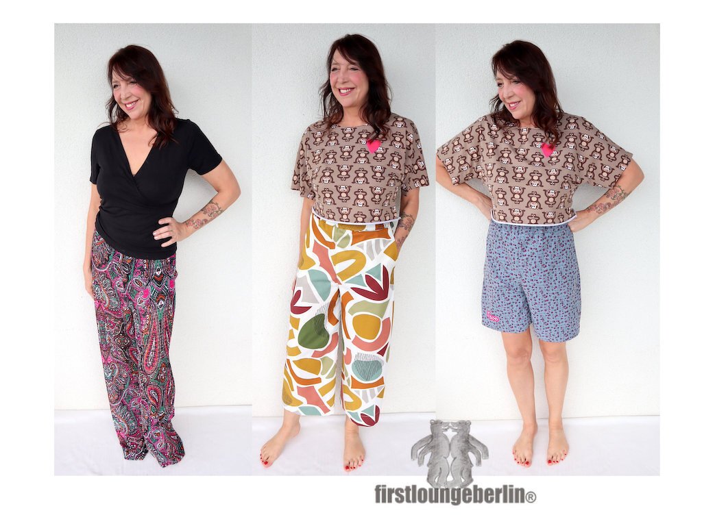 Nala bequeme Hose für Damen Sommer und Winter in 9 Größen und 8 Längen