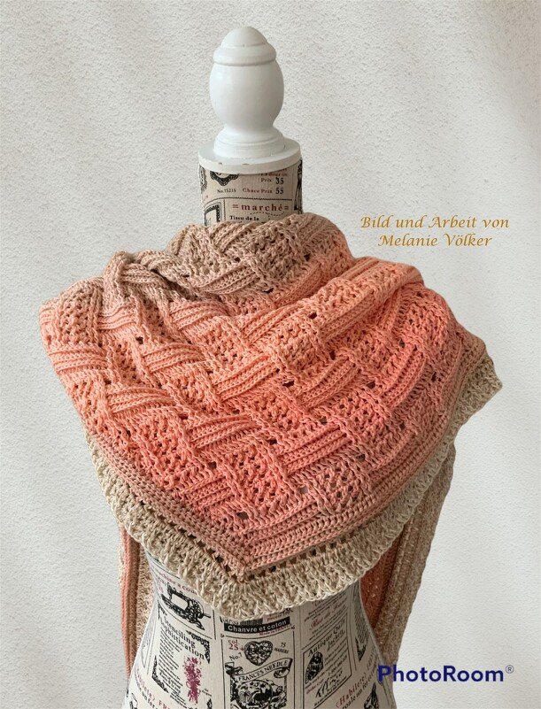 Häkelanleitung Tuch "Runa" - Bild 5