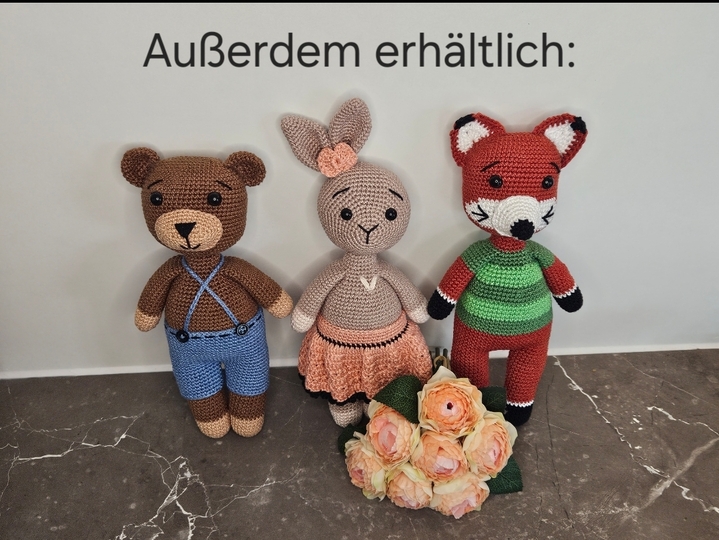 Häkelanleitung Hase Hanna Amigurumi häkeln DIY