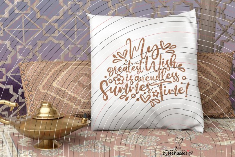 endless Summer Plotterdatei SVG DXF