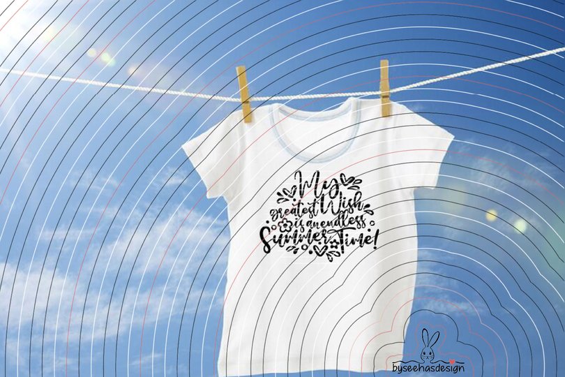 endless Summer Plotterdatei SVG DXF