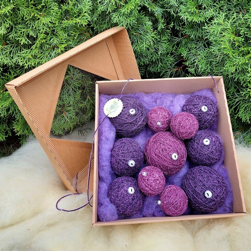 Weihnachtskugel basteln * Weihnachtskugel selber machen * Christbaumkugel - Bild 12