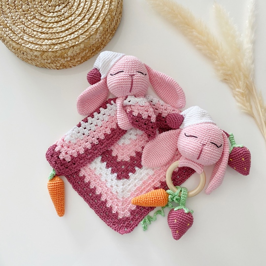 Cuddle Cloth and Grasping Toy Molly