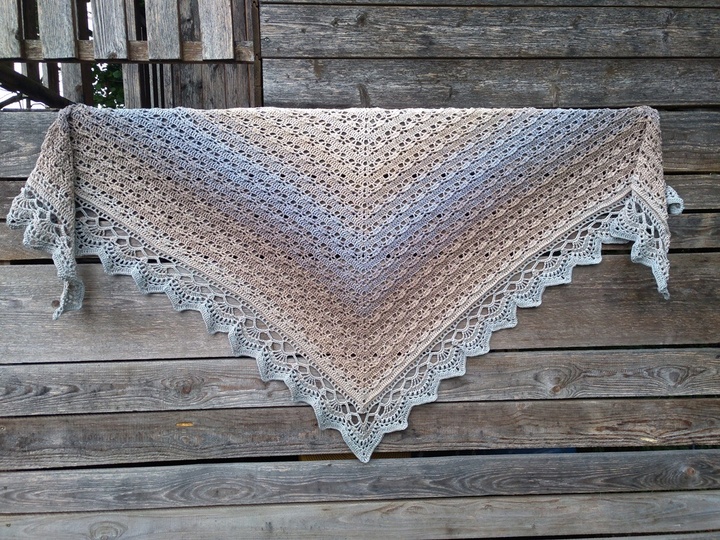 Häkelanleitung "Tuch 2022" - Größe beliebig