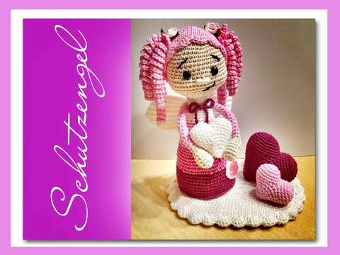 Häkelanleitung / Amigurumi / Schutzengelchen
